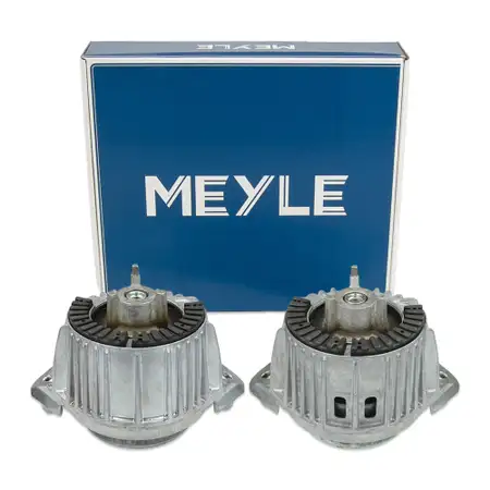 2x MEYLE engine mounts for MERCEDES W204, S204, C204, C/X218, W212, C/A207, OM651 (left + right)