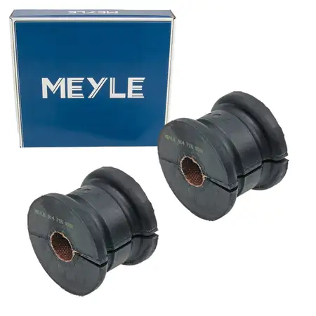 2x MEYLE 0147150002 Stabilisatorlager f&uuml;r MERCEDES W203 S203 CLK C209 hinten 2033260281
