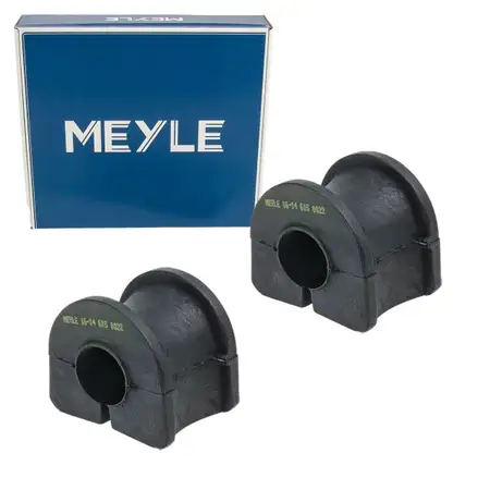 2x MEYLE 16-146150022 Stabilisatorlager Stabilager RENAULT Twingo 1 vorne 8200024373