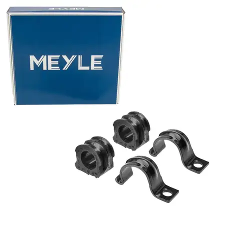 2x MEYLE Stabilisatorlager 23mm + Halter f&uuml;r VW Golf 4 PR-0AE New Beetle vorne 1J0411314G