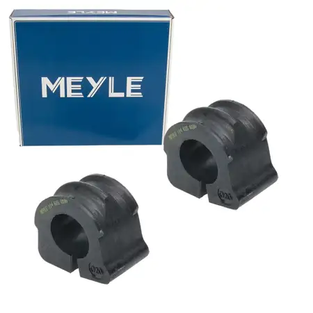 2x MEYLE 1146150006 Stabilisatorlager VW Golf 4 AUDI A3 8L Octavia 1 vorne 1J0411314P
