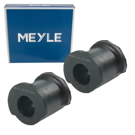2x MEYLE 1147150001 Stabilisatorlager VW Transporter Multivan T5 T6 hinten 7H5511414