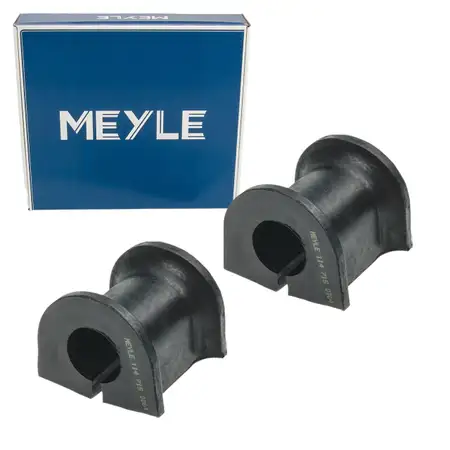 2x MEYLE 1147150004 Stabilisatorlager f&uuml;r VW Transporter T5 T6 hinten innen 7H0511413A