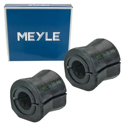 2x MEYLE 2147150003 Stabilisatorlager Stabilager f&uuml;r FIAT Doblo 263 OPEL Combo D hinten