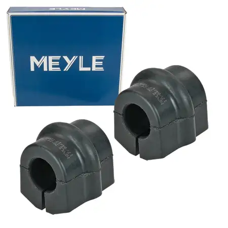 2x MEYLE 36-147150000 Stabilisatorlager Stabilager Gummilager f&uuml;r NISSAN X-Trail 1 hinten