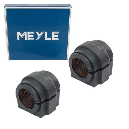 2x MEYLE 3146150030 Stabilisatorlager MINI R55/56/57/59 Sportfahrwerk vorne 31356772844