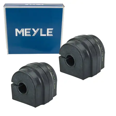 2x MEYLE 3147150016 Stabilisatorlager BMW 1er E87 3er E90 E91 5er E60 hinten 33556761568