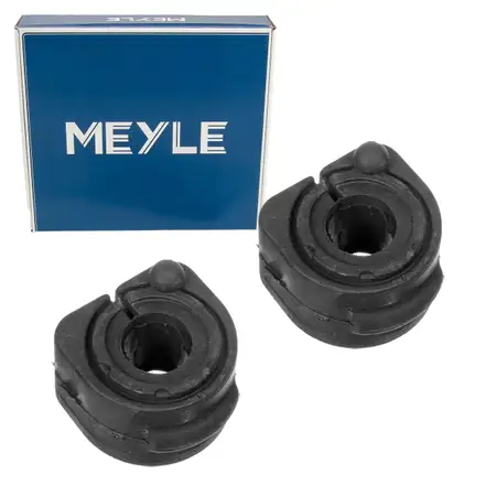 2x MEYLE 7146150003 Stabilisatorlager Stabilager Gummilager FORD Focus 1 hinten 1073249