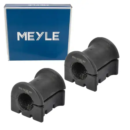 2x MEYLE 7146150027 Stabilisatorlager Stabilager f&uuml;r FORD Mondeo 5 Mk5 Hinterachse 5241156