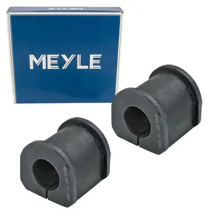2x MEYLE 8147150000 Stabilisatorlager f&uuml;r OPEL Vectra C Signum SAAB 9-3 2 hinten 24457843