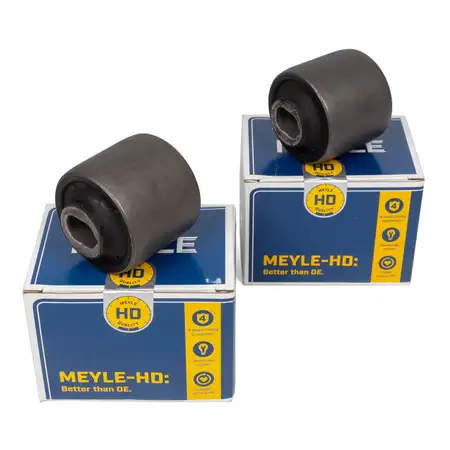 2x MEYLE HD 0140330115HD Reinforced Lower Front Control Arm Bushings for Mercedes W203, W204, W211