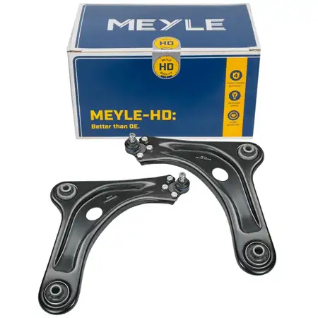 2x MEYLE HD VERST&Auml;RKT Querlenker + Traggelenk f&uuml;r PEUGEOT 208 I bis 08.03.2015 vorne unten