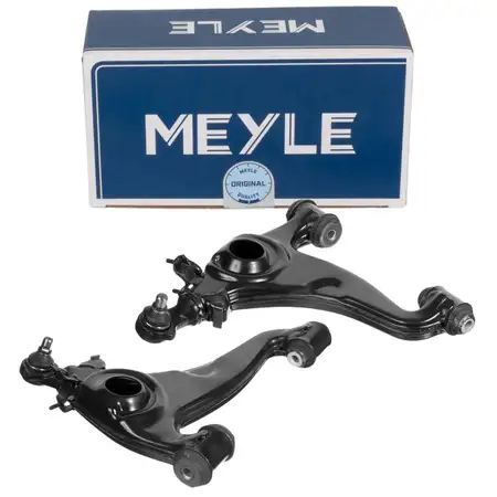 2x MEYLE control arms + ball joints for MERCEDES 190 W201 without sport suspension (front lower)