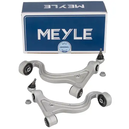 2x MEYLE Querlenker + Traggelenk f&uuml;r PORSCHE Panamera (970) bis 2014 Vorderachse unten
