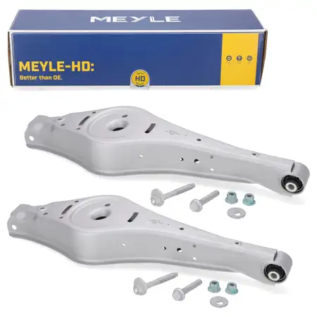 2x MEYLE HD Querlenker Federaufnahme Schrauben f&uuml;r VW Golf 5 6 Passat Tiguan Touran hinten