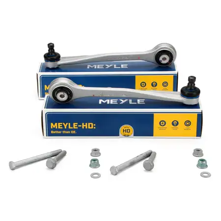 2x MEYLE HD Reinforced Control Arms for AUDI A4 B8, A5 8T, 8F, A6 C7, 8RB (Front Upper Control Arms)
