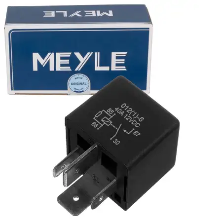 MEYLE 1009370001 Multifunktionsrelais 12V 40A f&uuml;r VW Golf 1-6 Passat AUDI A3 A4 Leon SKODA