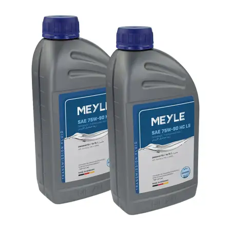2L 2 Liter MEYLE 0140192600 SAE 75W-90 HC LS Getriebe&ouml;l Schaltgetriebe&ouml;l API GL-4 GL-5