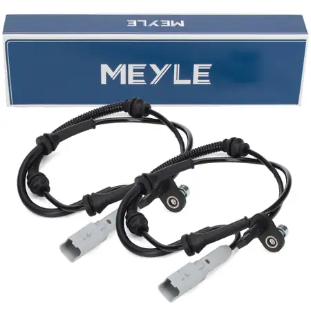 2x MEYLE ABS Sensor Raddrehzahl f&uuml;r CITROEN C4 Picasso 2 PEUGEOT 308 2 vorne 9674852280
