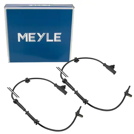 2x MEYLE ABS Sensor Raddrehzahl f&uuml;r CITROEN C1 I PEUGEOT 107 TOYOTA Aygo B1 vorne