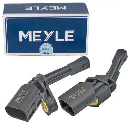 2x MEYLE ABS Wheel Speed Sensor for VW Golf 5, 6, Passat B6, Sharan, Tiguan, Touran 8P (rear)