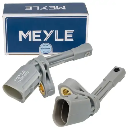 2x MEYLE ABS Sensor Raddrehzahl f&uuml;r VW Passat B7 Sharan 7N Tiguan 5N Touran 1T3 8U hinten