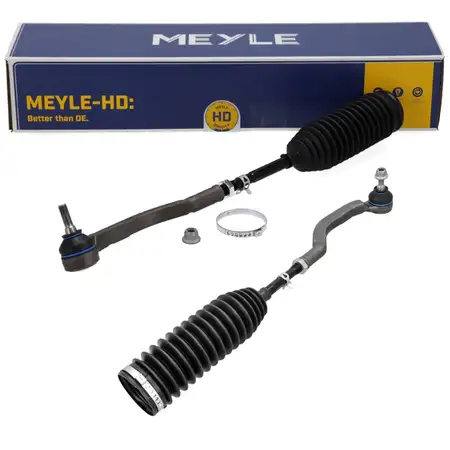 2x MEYLE HD Spurstange + Kopf + Manschette f&uuml;r NISSAN Primastar OPEL Vivaro A B Trafic 2 3