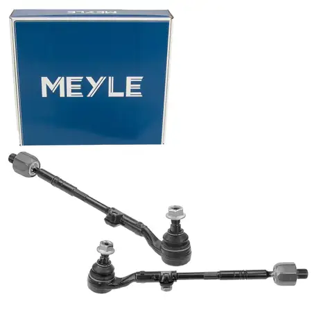 2x MEYLE Spurstange Gelenkstange + Spurstangenkopf f&uuml;r BMW 3er E90 E91 E92 X1 xDrive vorne