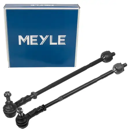2x MEYLE Spurstange + Kopf f&uuml;r VW Golf 3 Corrado Vento Toledo 1 mit Servo/TRW-System vorne