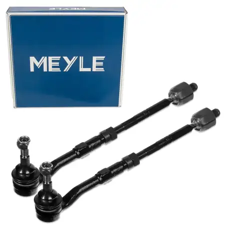 2x MEYLE 3160300011 Spurstange + Kopf f&uuml;r BMW 5er E60 E61 6er E63 E64 vorne 32216762403