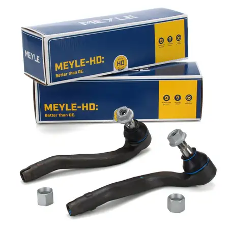 2x MEYLE HD Reinforced Tie Rod Ends for Mercedes M-Class W163 Front Axle