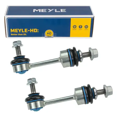 2x MEYLE HD 3160600029/HD Reinforced Tie Rod for BMW E60, E61, X5, E70, F15, X6, E71 (Rear)