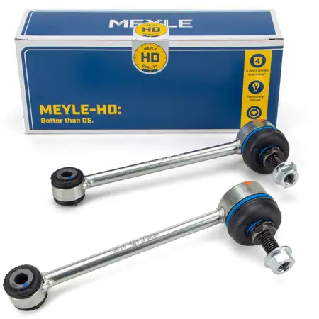 2x MEYLE 3160600020HD Reinforced Tie Rod for BMW 1 Series E81-88 and 3 Series (Rear) 33556764428
