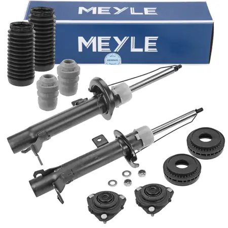 2x MEYLE Sto&szlig;d&auml;mpfer + Staubschutz + Domlager f&uuml;r BMW 5er E28 6er E24 vorne
