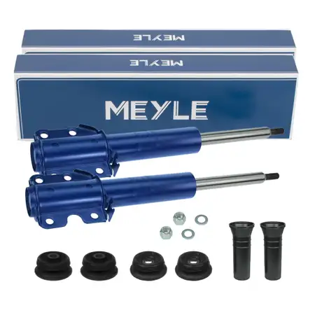 2x MEYLE VERST&Auml;RKT Sto&szlig;d&auml;mpfer + Staubschutz + Domlager f&uuml;r MERCEDES Sprinter VW 2 vorne