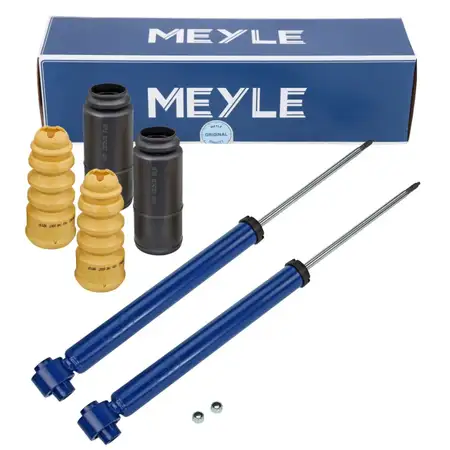 2x MEYLE Sto&szlig;d&auml;mpfer + Staubschutz f&uuml;r AUDI A4 8E B6 S4 B7 mit Standard Fahrwerk hinten