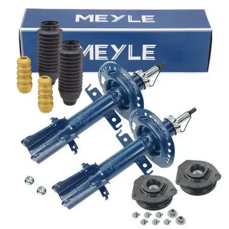 2x MEYLE Sto&szlig;d&auml;mpfer + Staubschutz + Domlager f&uuml;r MERCEDES Citan W415 RENAULT Kangoo vorne