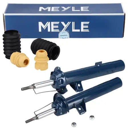 2x MEYLE Gasdruck Sto&szlig;d&auml;mpfer + Staubschutz f&uuml;r BMW 3er E90 E91 E92 E93 OHNE xDrive vorne