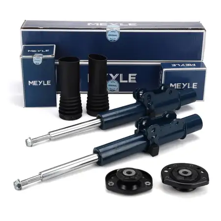 2x MEYLE Sto&szlig;d&auml;mpfer + Staubschutz + Domlager f&uuml;r MERCEDES Sprinter B906 VW Crafter vorne