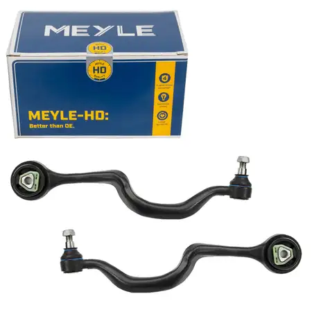 2x MEYLE HD VERST&Auml;RKT Querlenker Lenker Radaufh&auml;ngung f&uuml;r BMW 5er E34 Vorderachse hinten