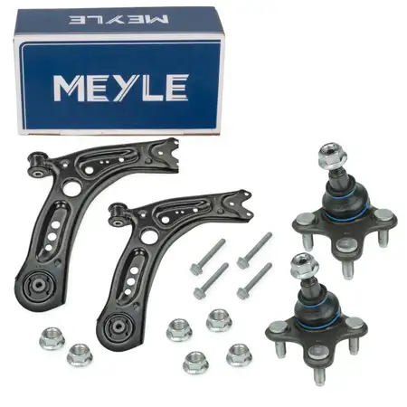 2x MEYLE Querlenker + Traggelenk f&uuml;r VW Golf 7 8 AUDI 8V SEAT Leon 5F SKODA 3 vorne