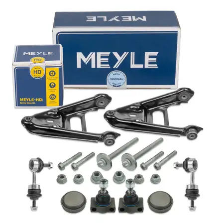 2x MEYLE Rep.-Satz Querlenker f&uuml;r SMART Cabrio City-Coupe ForTWo 450 vorne unten 6-teilig