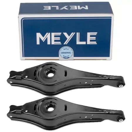 2x MEYLE 1160500079 Querlenker Federaufnahme f&uuml;r VW Golf 5 6 Passat Tiguan hinten unten