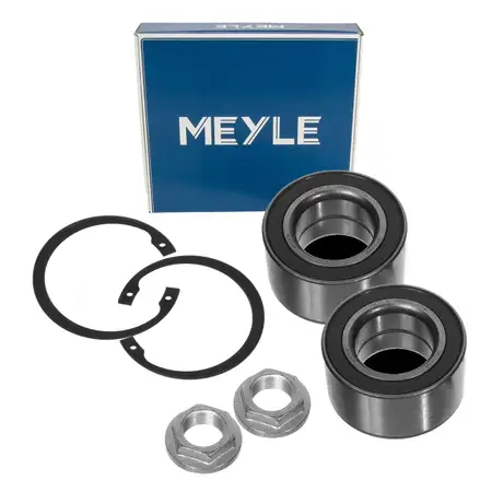 2x MEYLE 3003341101/S Radlager Satz Radnabe f&uuml;r BMW 3er E30 E36 Z3 Hinterachse 33411124358