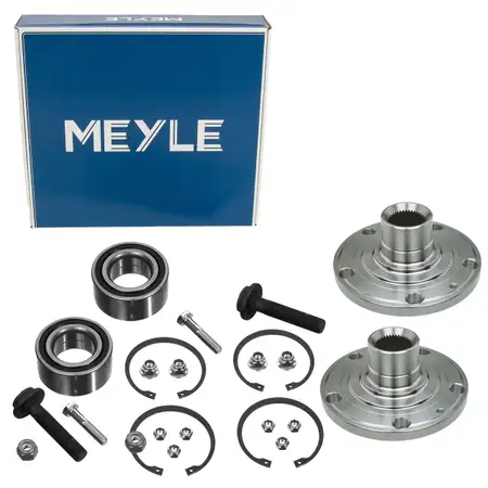 2x MEYLE Radnabe + Radlager f&uuml;r VW Passat B5 B5.5 AUDI A4 B5 A6 C5 SKODA Superb 1 vorne