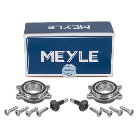 2x MEYLE 1006500010 Radnabe f&uuml;r AUDI A4 B8 A5 8T 8F A6 C7 A7 4G A8 4H 8RB vorne o. hinten
