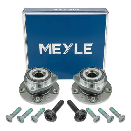 2x MEYLE 1006500003 Radnabe f&uuml;r VW Golf 5 6 Touran 1T 8P Leon 1P 2 vorne 1K0407621E