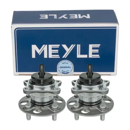 2x MEYLE 30147520001 Radnabe + Radlager f&uuml;r TOYOTA Yaris P9 P13 DAIHATSU Charade 8 hinten