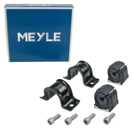 2x MEYLE stabilizer bar bushings 17 mm + brackets for Mercedes Sprinter 906 3.5 t (front)