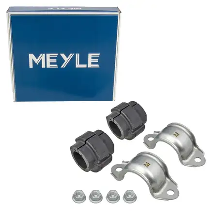 2x MEYLE Stabilisatorlager 27mm + Halter f&uuml;r VW Passat B5 B5.5 AUDI A4 B5 A6 C5 4D vorne